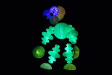 Калейдоскоп светового шоу в Баку - медузы, человечки, прикольные роботы (ФОТО)