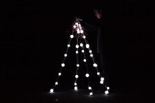 Калейдоскоп светового шоу в Баку - медузы, человечки, прикольные роботы (ФОТО)