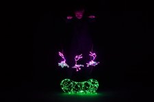 Калейдоскоп светового шоу в Баку - медузы, человечки, прикольные роботы (ФОТО)