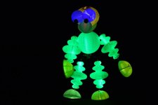 Калейдоскоп светового шоу в Баку - медузы, человечки, прикольные роботы (ФОТО)