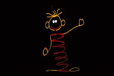 Калейдоскоп светового шоу в Баку - медузы, человечки, прикольные роботы (ФОТО)