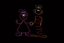 Калейдоскоп светового шоу в Баку - медузы, человечки, прикольные роботы (ФОТО)