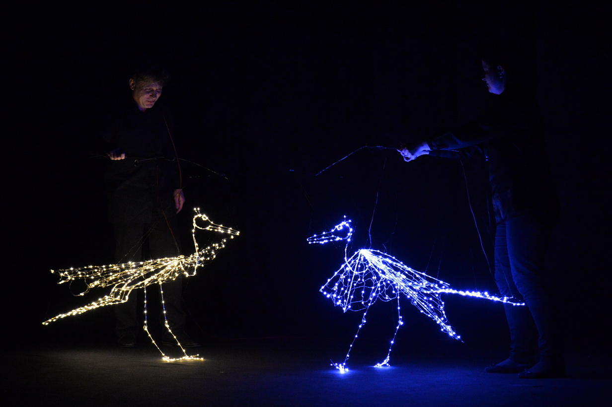 Калейдоскоп светового шоу в Баку - медузы, человечки, прикольные роботы (ФОТО)