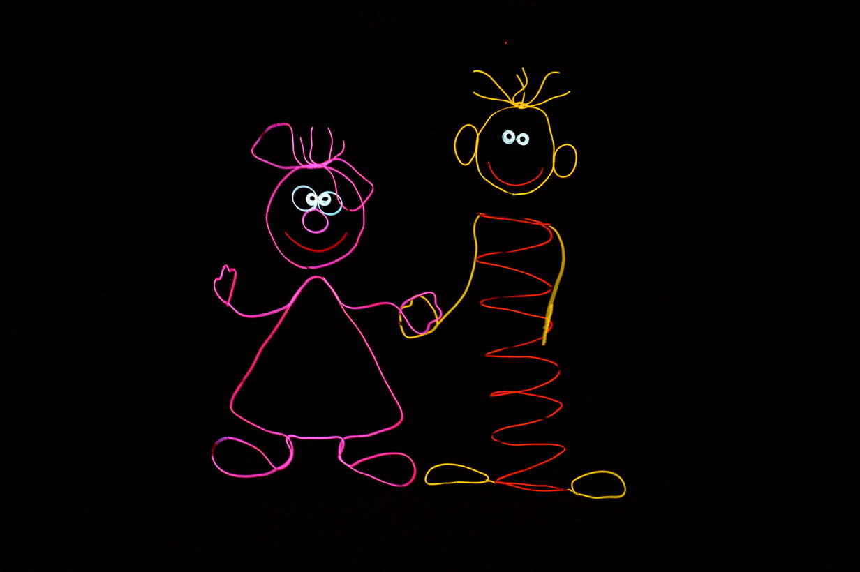 Калейдоскоп светового шоу в Баку - медузы, человечки, прикольные роботы (ФОТО)