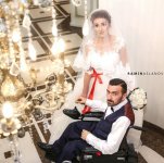 Очень трогательная свадьба в Баку - Эльнур с физическими ограничениями и Нармин (ВИДЕО, ФОТО)