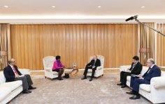 Президент Ильхам Алиев встретился с региональным директором ВБ по Южному Кавказу (ФОТО)