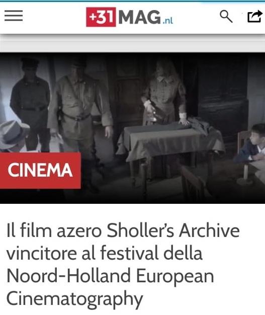 Об азербайджанском фильме написало нидерландское издание (ФОТО)