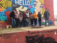 В Баку создается Парк ООН из металлических бочек (ФОТО)