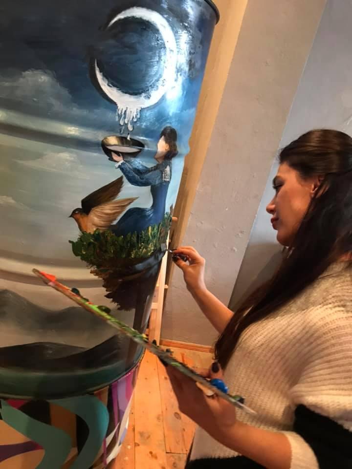 В Баку создается Парк ООН из металлических бочек (ФОТО)