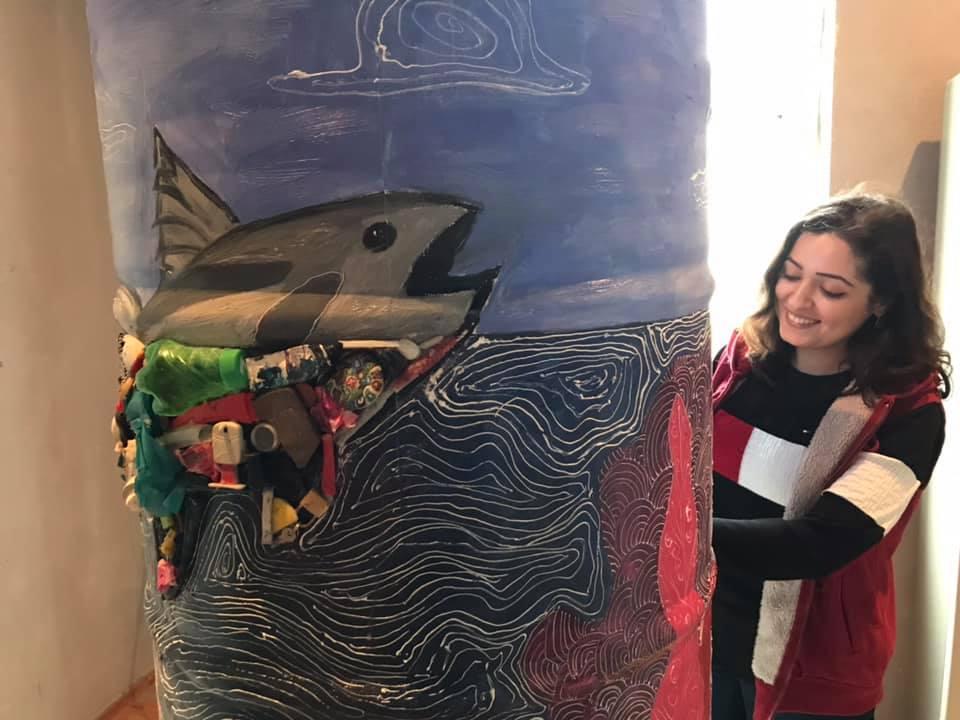 В Баку создается Парк ООН из металлических бочек (ФОТО)