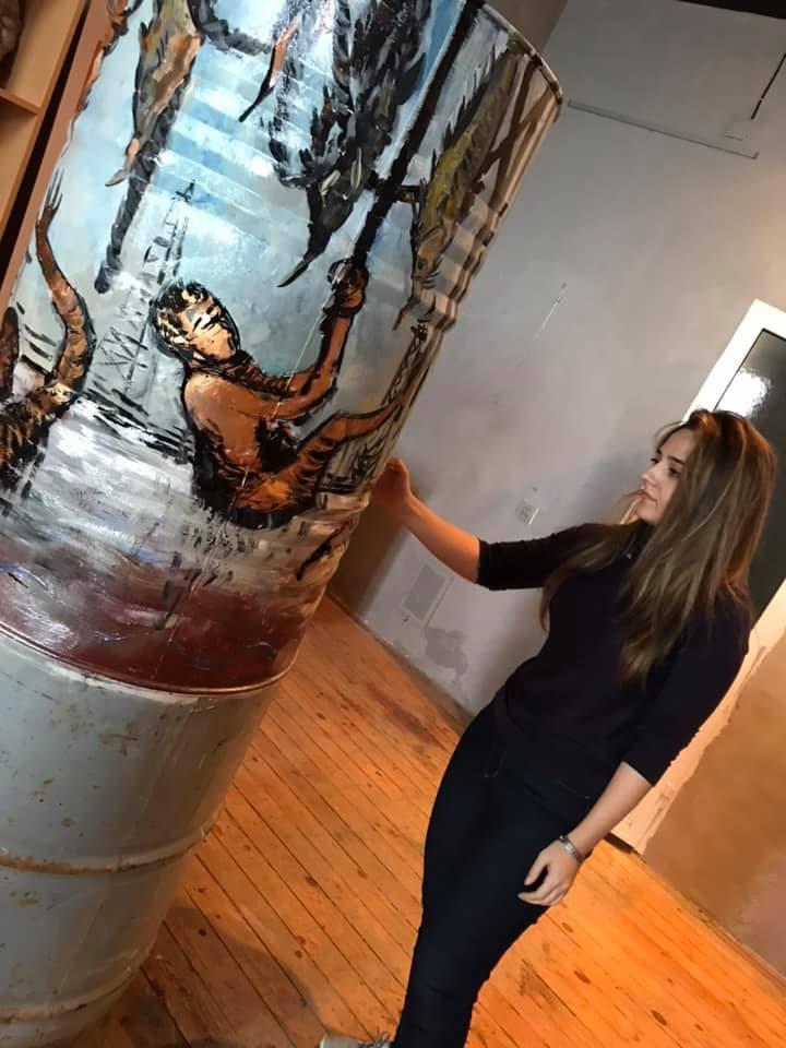 В Баку создается Парк ООН из металлических бочек (ФОТО)