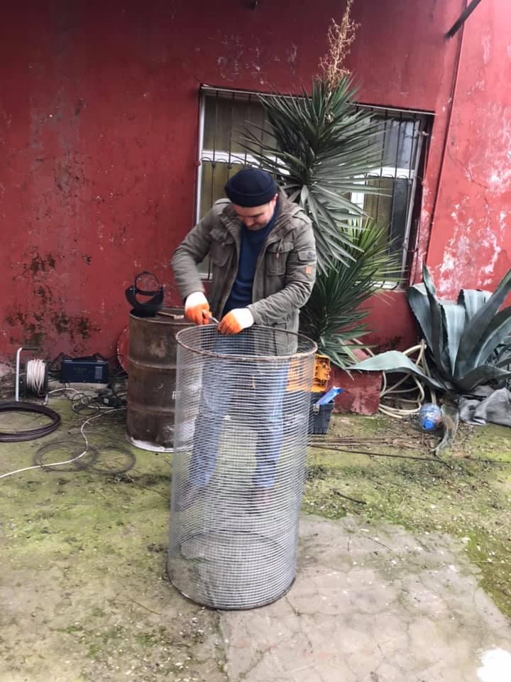 В Баку создается Парк ООН из металлических бочек (ФОТО)