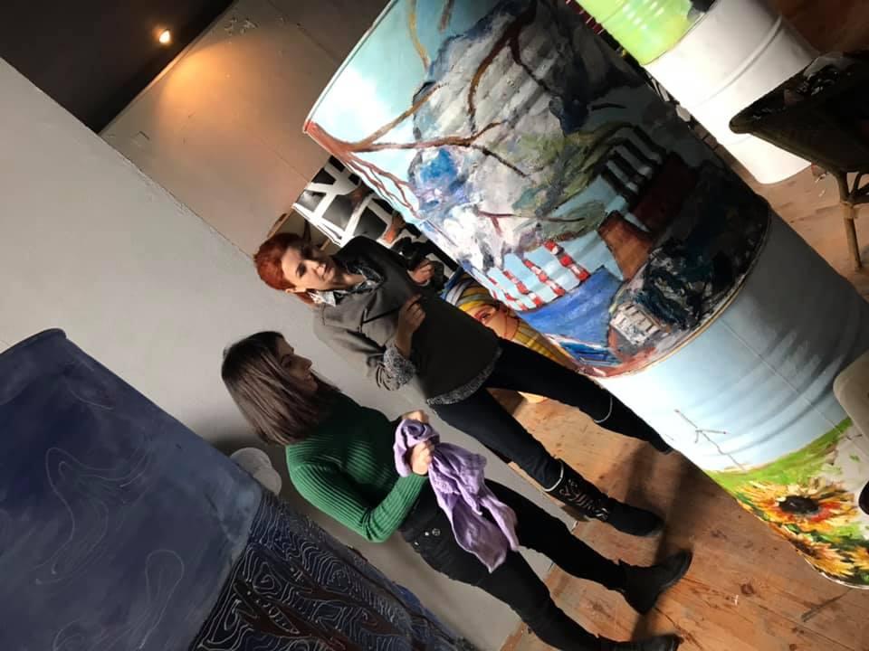 В Баку создается Парк ООН из металлических бочек (ФОТО)