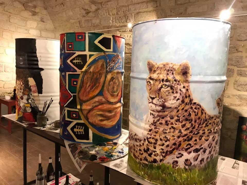 В Баку создается Парк ООН из металлических бочек (ФОТО)