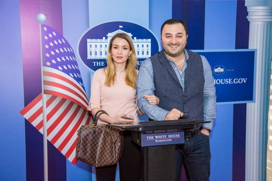 Бывший вице-президент США Дик Чейни с азербайджанцами (ФОТО)