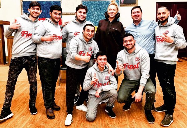 Первая азербайджанская команда "Как по Маслу" на самом рейтинговом канале Украины 1+1 (ФОТО)