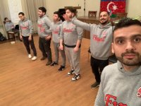 Первая азербайджанская команда "Как по Маслу" на самом рейтинговом канале Украины 1+1 (ФОТО)