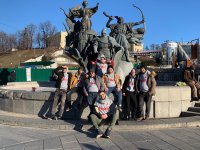 Первая азербайджанская команда "Как по Маслу" на самом рейтинговом канале Украины 1+1 (ФОТО)