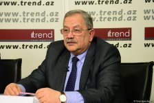 В пресс-центре АМИ Trend состоялся видеомост "Экономическое и инвестиционное сотрудничество Азербайджана и России: новые точки роста" (ФОТО)