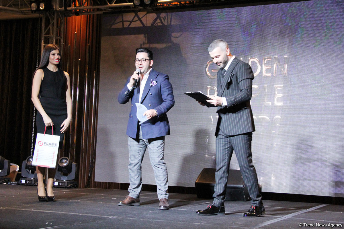 В Баку прошла церемония награждения "Золотые люди" – красная дорожка, звезды (ФОТО)