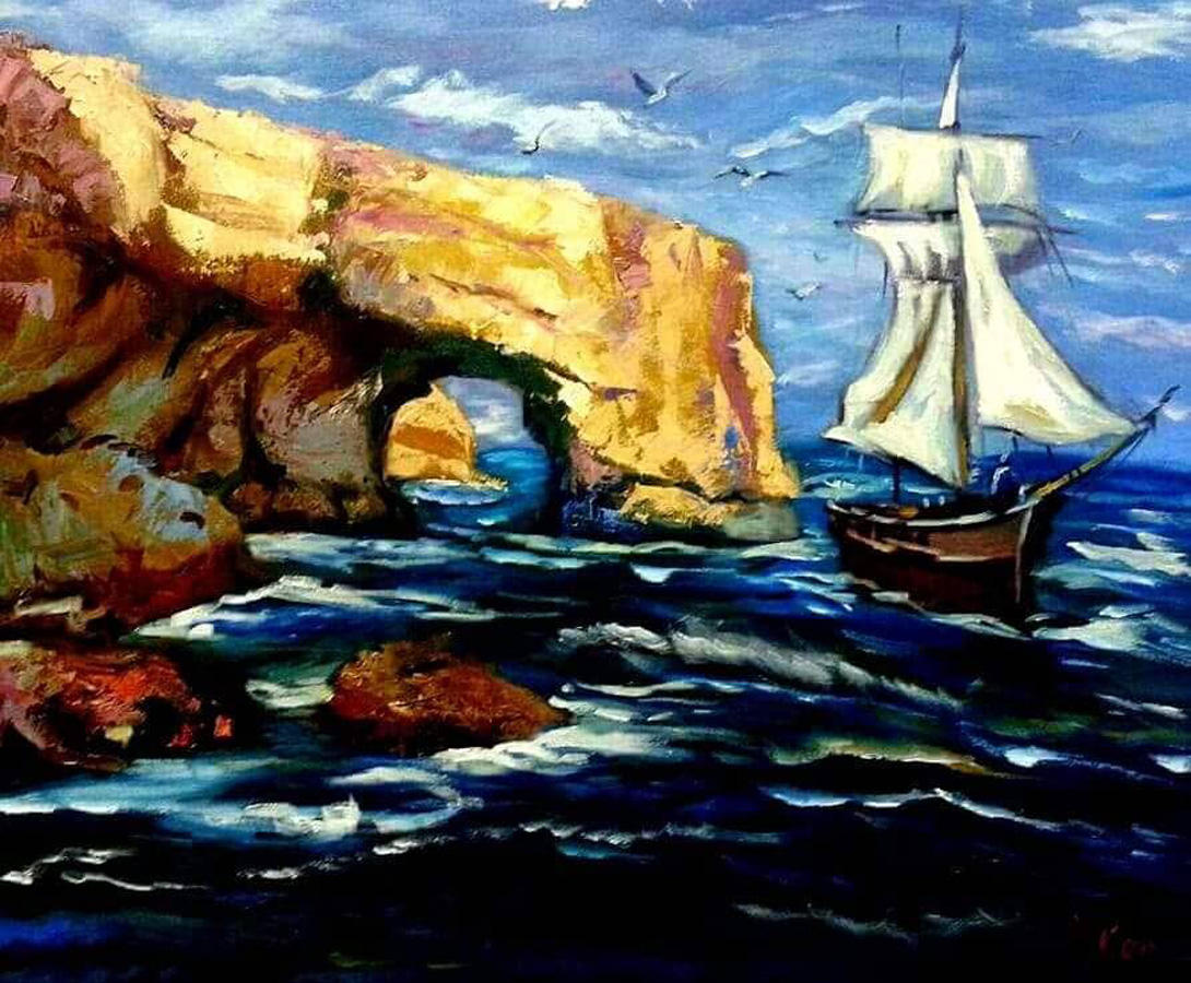 Картины удивительной Кенуль Исмайловой в произведениях  писателей Южной Америки (ФОТО)