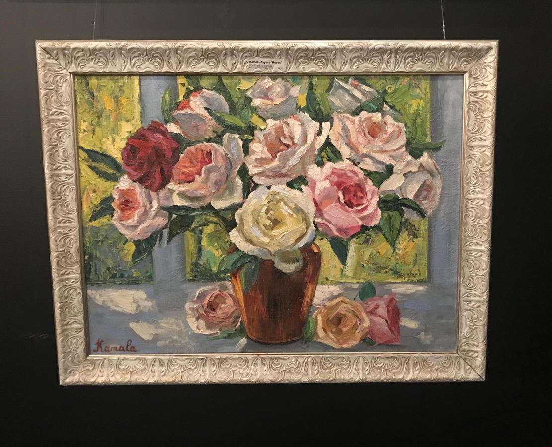 Сын перестал рисовать, а я продолжила…– художница Кямаля Алиева (ФОТО)