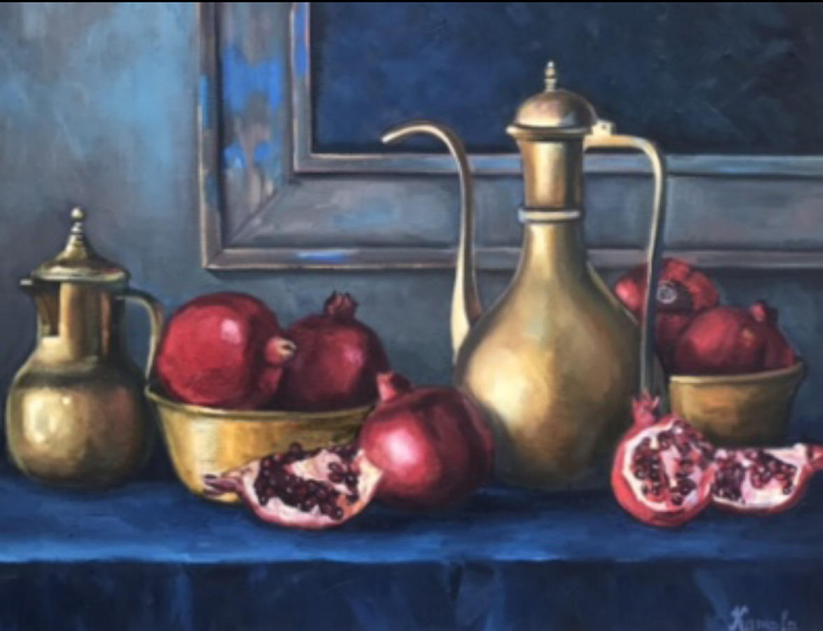 Сын перестал рисовать, а я продолжила…– художница Кямаля Алиева (ФОТО)