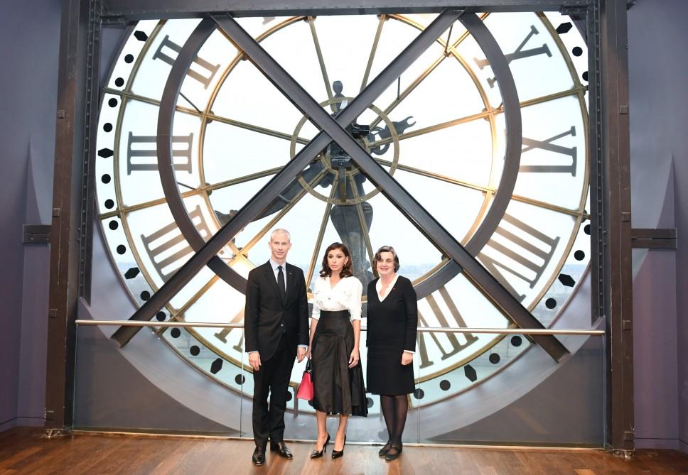 Первый вице-президент Мехрибан Алиева в сопровождении министра культуры Франции посетила парижский Музей д’Орсе (ФОТО)