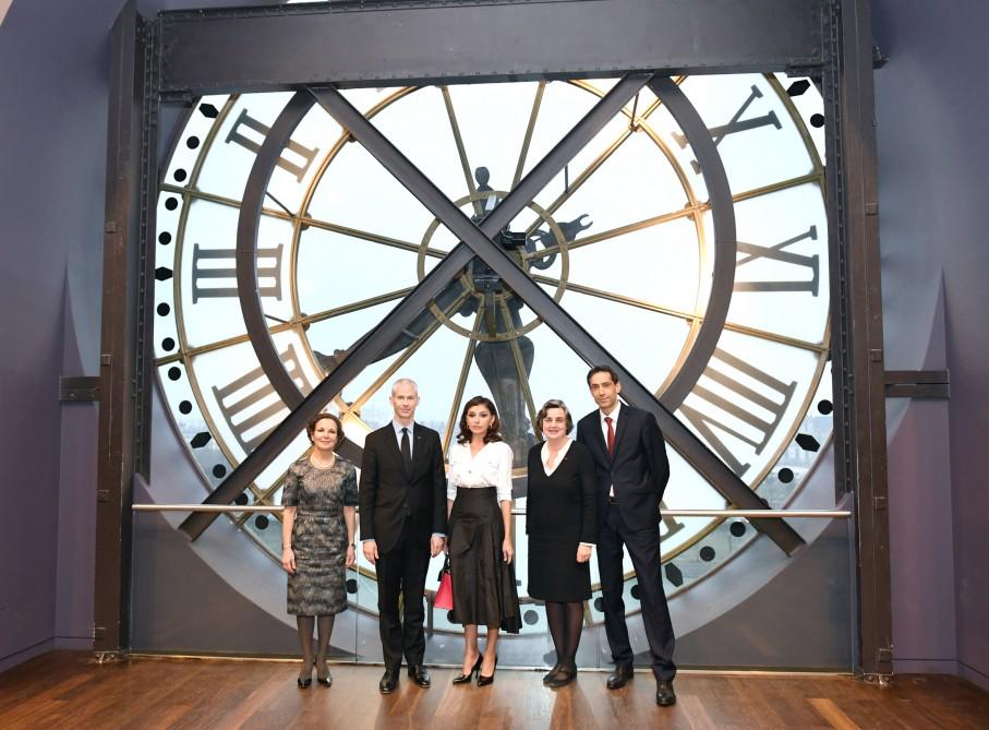 Первый вице-президент Мехрибан Алиева в сопровождении министра культуры Франции посетила парижский Музей д’Орсе (ФОТО)