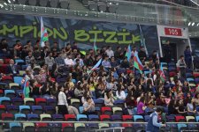 В Баку стартовал первый день соревнований Кубка мира FIG по спортивной гимнастике (ФОТО)