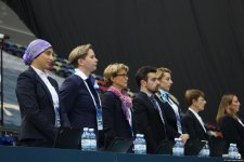 В Баку стартовал первый день соревнований Кубка мира FIG по спортивной гимнастике (ФОТО)