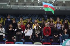 В Баку стартовал первый день соревнований Кубка мира FIG по спортивной гимнастике (ФОТО)