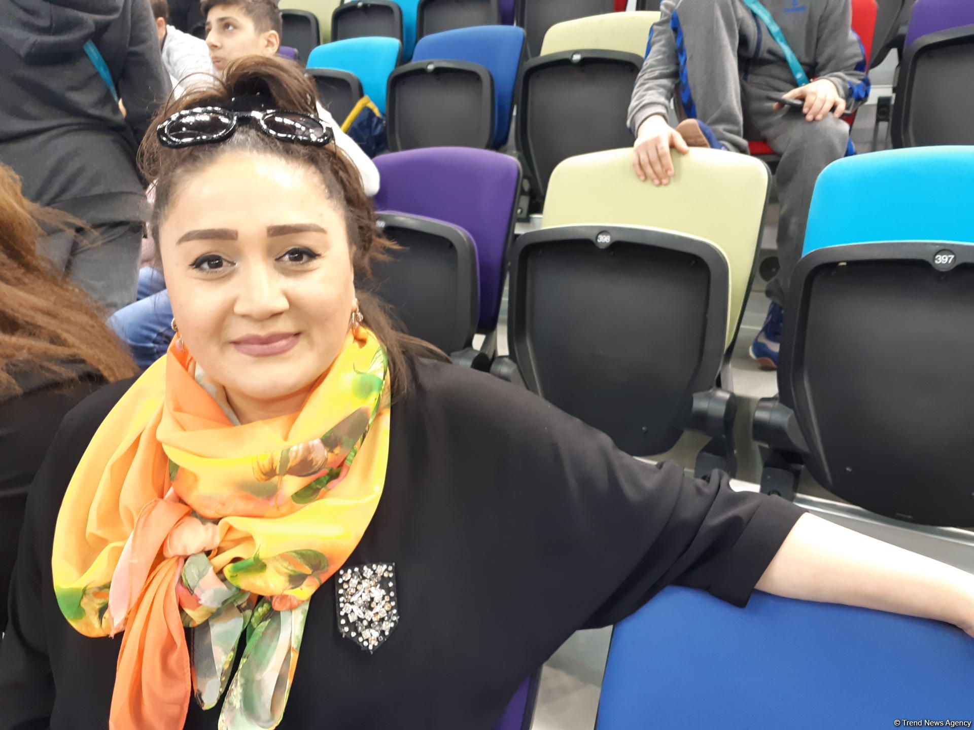 Соревнования в Национальной арене гимнастики организованы на высоком уровне – зрительница