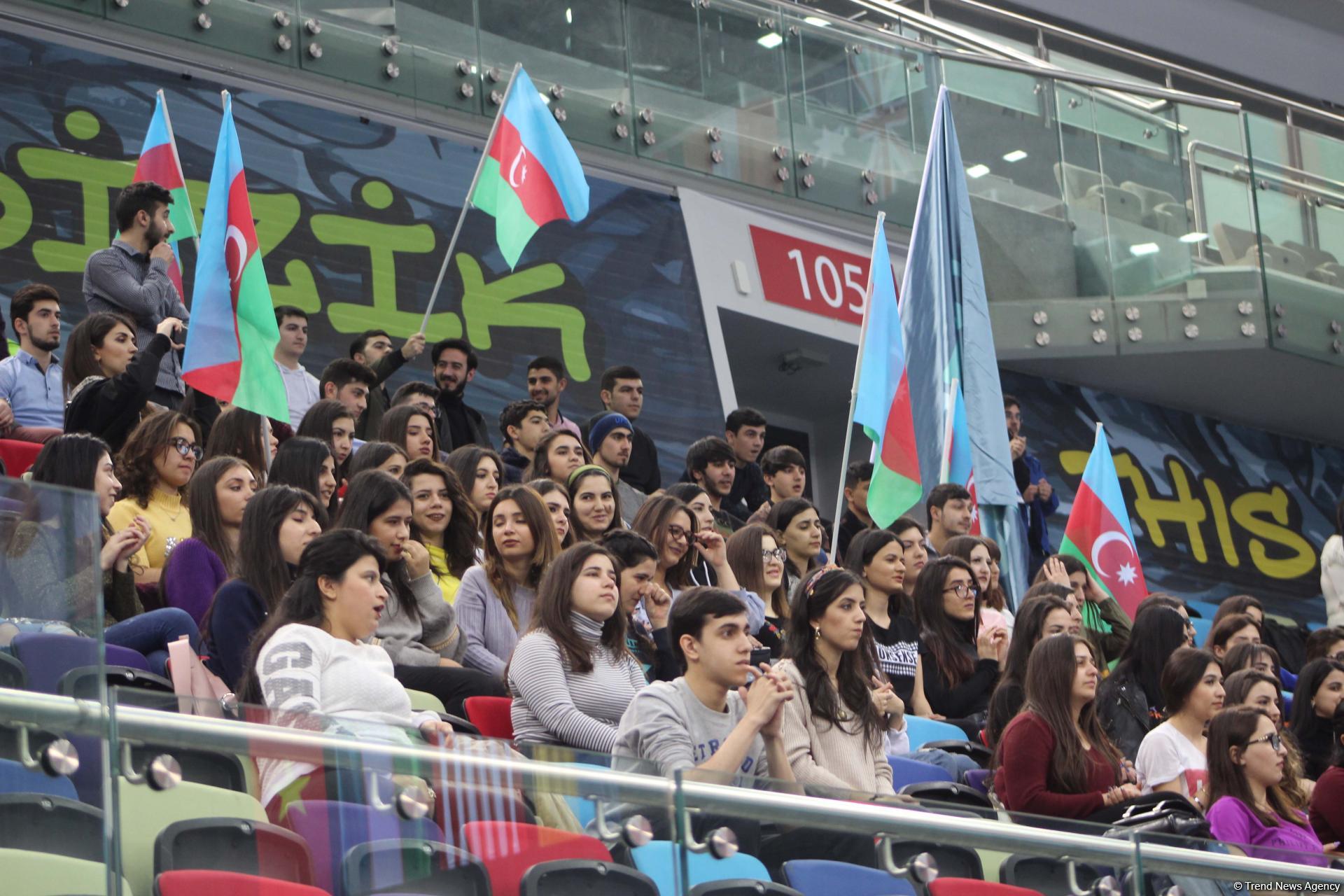 В Национальной арене гимнастики состоялась церемония открытия Кубка мира FIG по спортивной гимнастике (ФОТО)