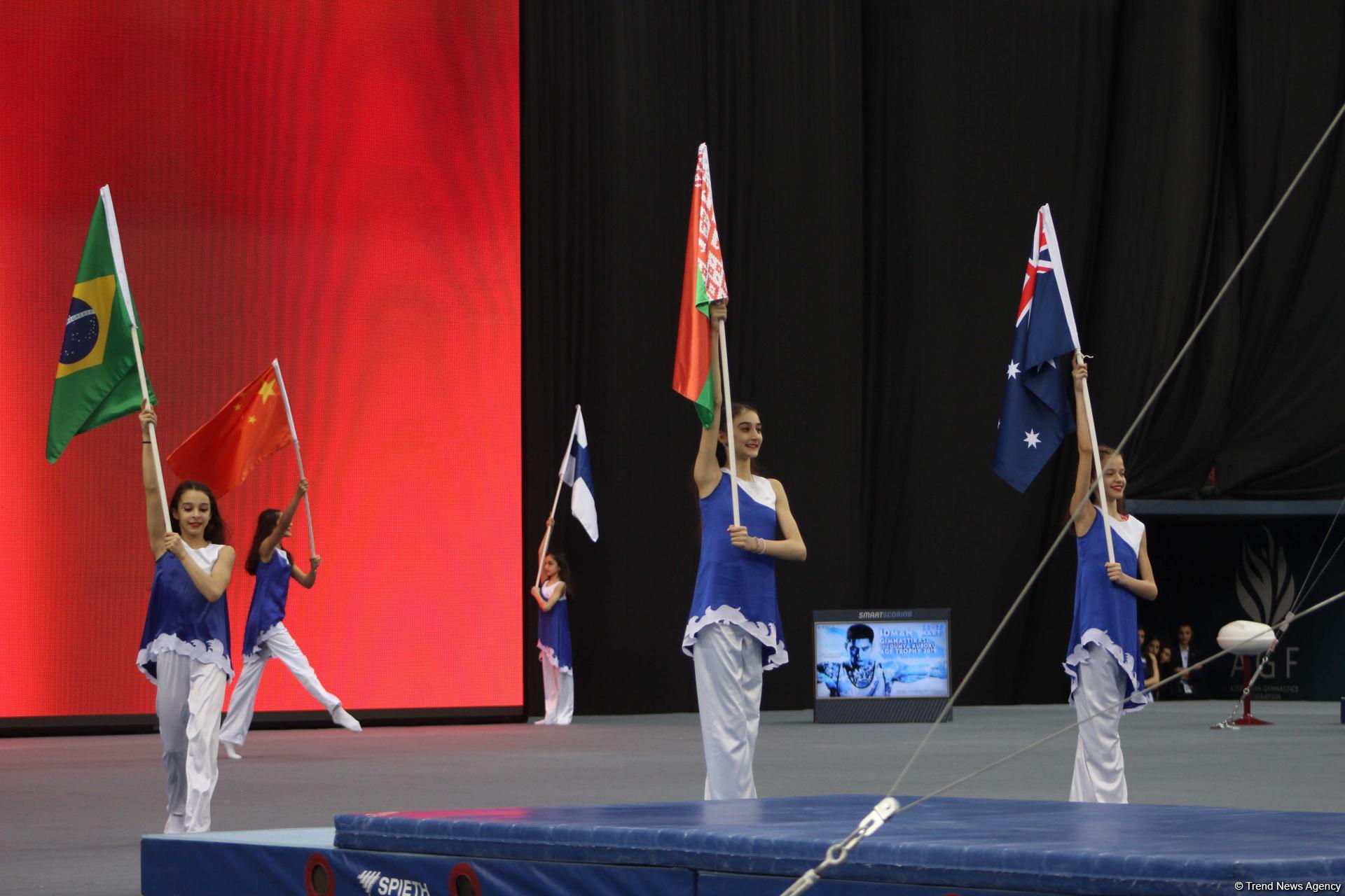 В Национальной арене гимнастики состоялась церемония открытия Кубка мира FIG по спортивной гимнастике (ФОТО)