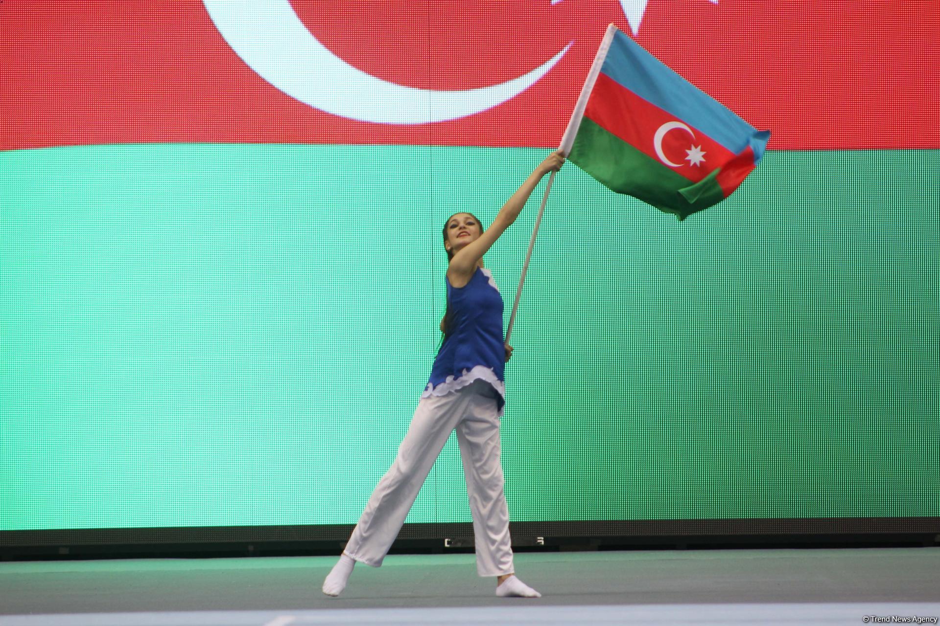 В Национальной арене гимнастики состоялась церемония открытия Кубка мира FIG по спортивной гимнастике (ФОТО)