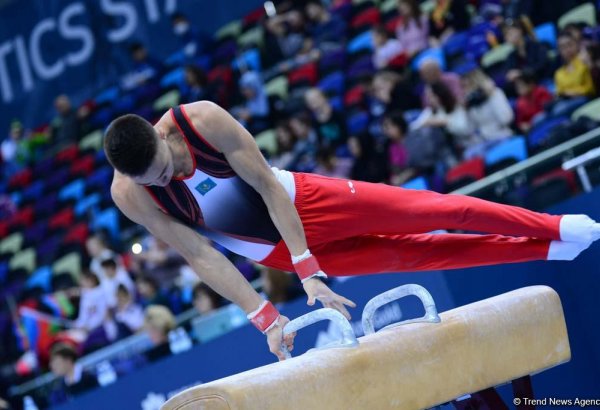 Определились финалисты Кубка мира по спортивной гимнастике в упражнениях на гимнастическом коне