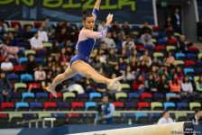 В Баку стартовал второй день соревнований Кубка мира FIG по спортивной гимнастике (ФОТО)