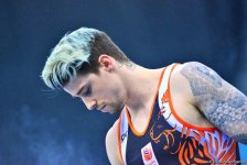 В Баку стартовал второй день соревнований Кубка мира FIG по спортивной гимнастике (ФОТО)