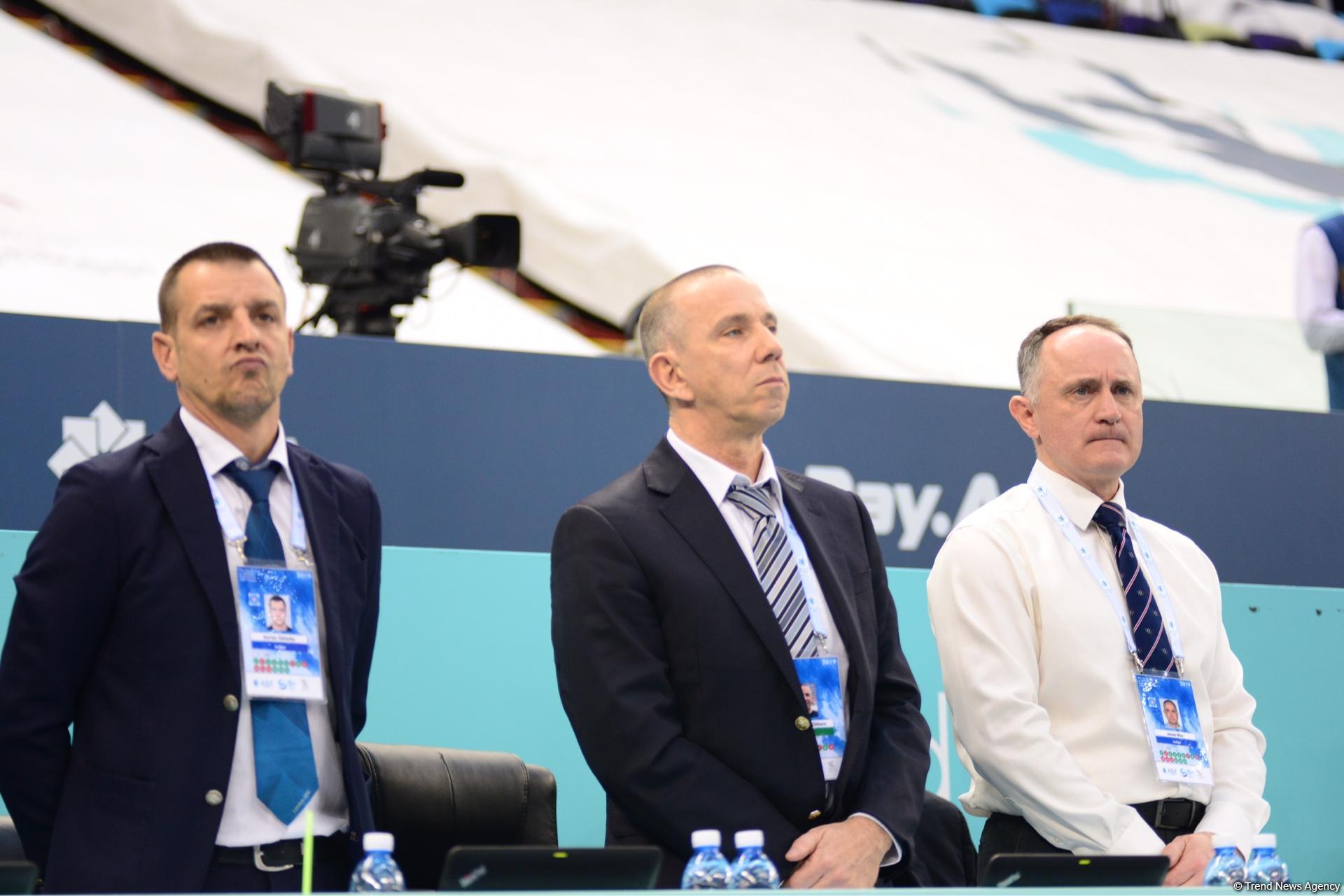 В Баку стартовал второй день соревнований Кубка мира FIG по спортивной гимнастике (ФОТО)