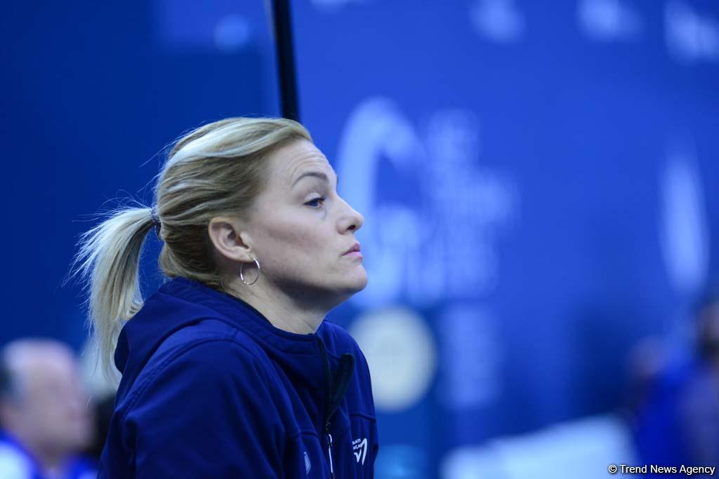 В Баку стартовал второй день соревнований Кубка мира FIG по спортивной гимнастике (ФОТО)