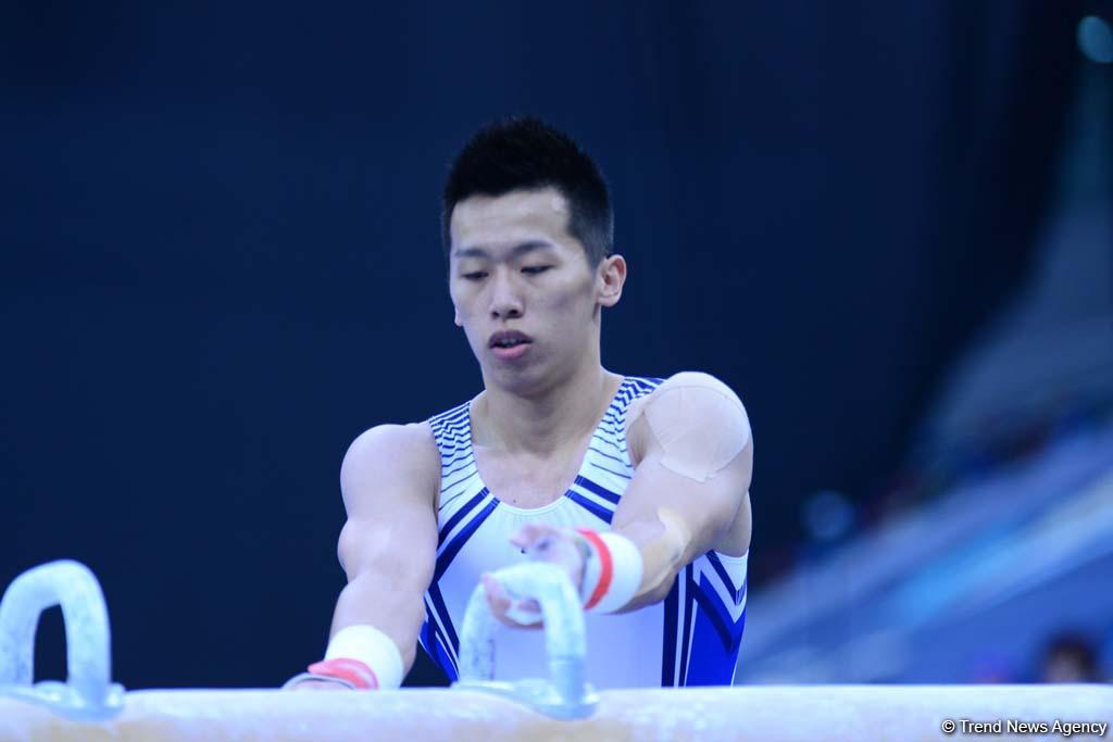 В Баку стартовал второй день соревнований Кубка мира FIG по спортивной гимнастике (ФОТО)