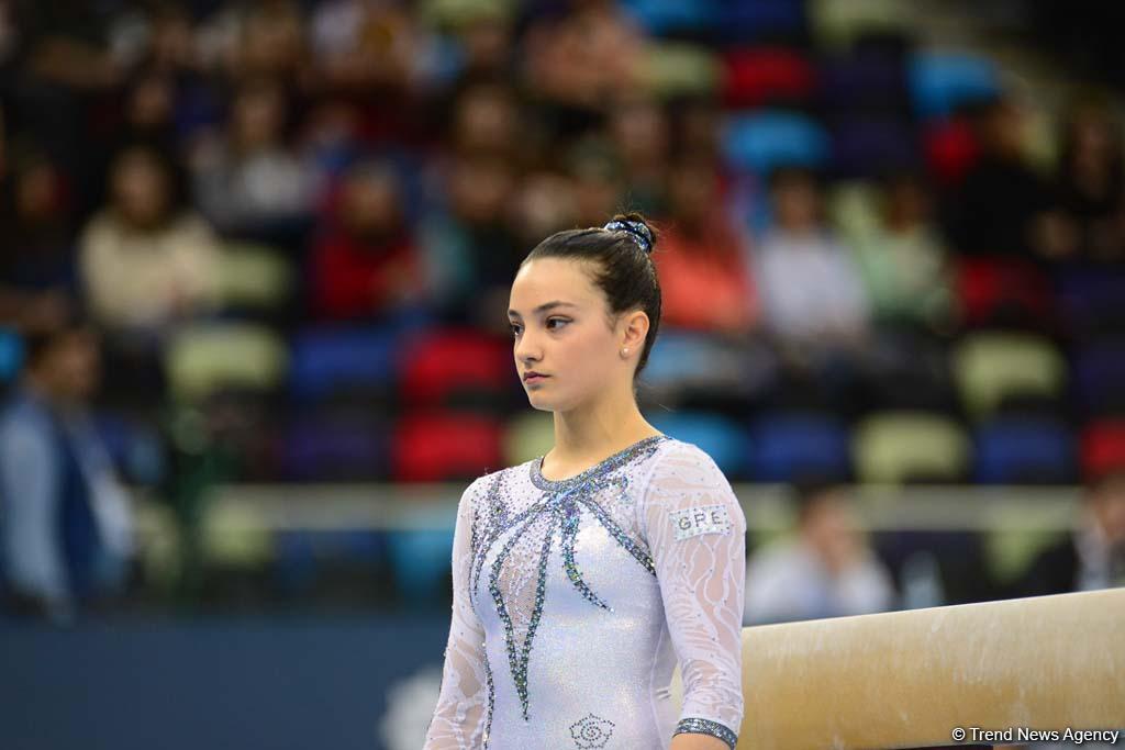 В Баку стартовал второй день соревнований Кубка мира FIG по спортивной гимнастике (ФОТО)