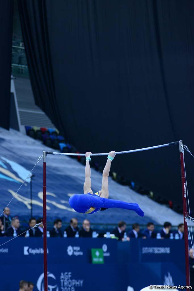 В Баку стартовал второй день соревнований Кубка мира FIG по спортивной гимнастике (ФОТО)