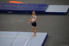 В Баку стартовал третий день соревнований Кубка мира FIG по спортивной гимнастике (ФОТО)