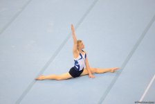 В Баку стартовал третий день соревнований Кубка мира FIG по спортивной гимнастике (ФОТО)