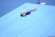 В Баку стартовал третий день соревнований Кубка мира FIG по спортивной гимнастике (ФОТО)