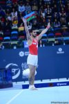 В Баку стартовал третий день соревнований Кубка мира FIG по спортивной гимнастике (ФОТО)