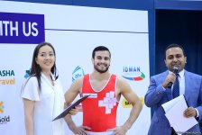 В Баку стартовал третий день соревнований Кубка мира FIG по спортивной гимнастике (ФОТО)