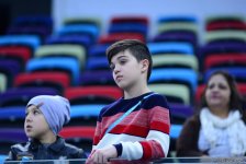 В Баку стартовал третий день соревнований Кубка мира FIG по спортивной гимнастике (ФОТО)